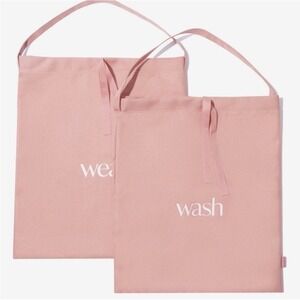 Hanky Panky Wash and Wear Travel Bags Set of 2 Pink Tan‎ FabFitFun New
